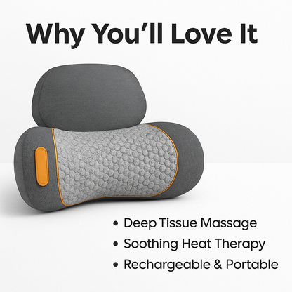 Experience instant, all-day neck pain relief with Revionix Neck Massager 2.0