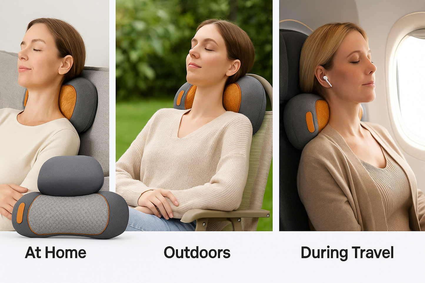 Experience instant, all-day neck pain relief with Revionix Neck Massager 2.0