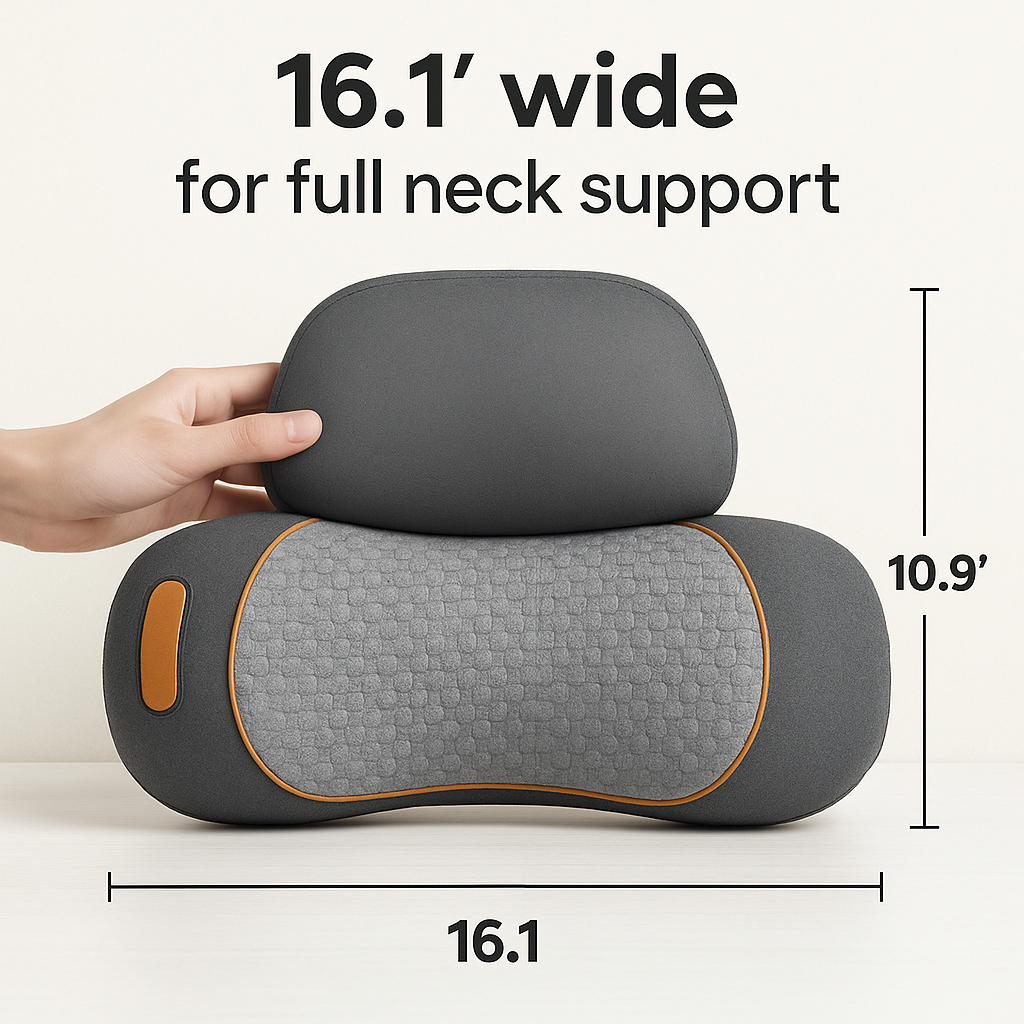 Experience instant, all-day neck pain relief with Revionix Neck Massager 2.0